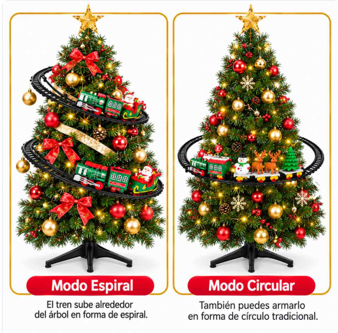 Tren Navideño 6606B