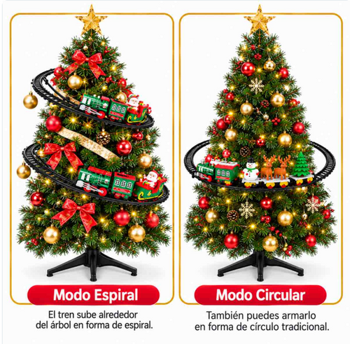 Tren Navideño 6606B